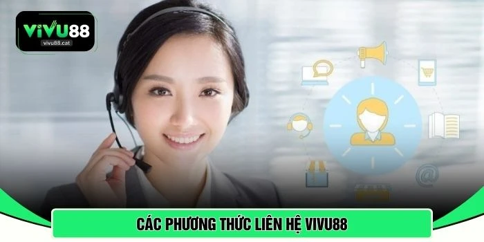 Các phương thức liên hệ VIVU88 