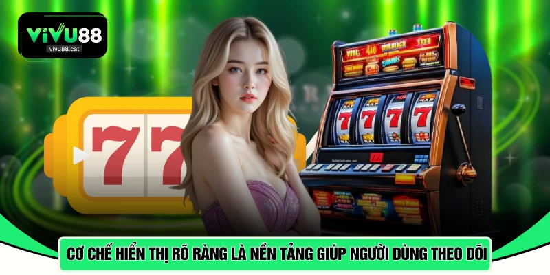 Cơ chế hiển thị rõ ràng là nền tảng giúp người dùng theo dõi