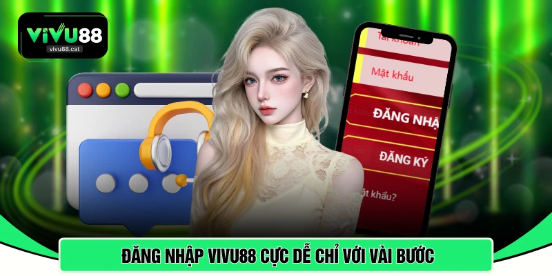 Đăng nhập VIVU88 cực dễ chỉ với vài bước