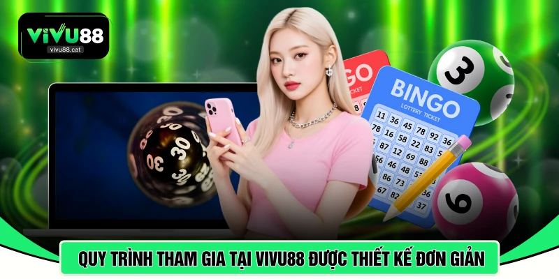 Quy trình tham gia tại VIVU88 được thiết kế đơn giản