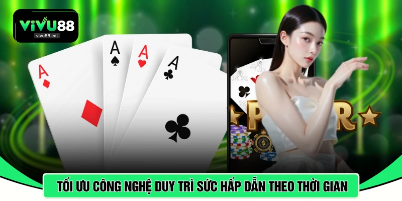 Tối ưu công nghệ giúp chắn duy trì sức hấp dẫn theo thời gian