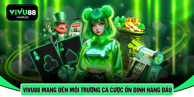 VIVU88 mang đến môi trường cá cược ổn định hàng đầu